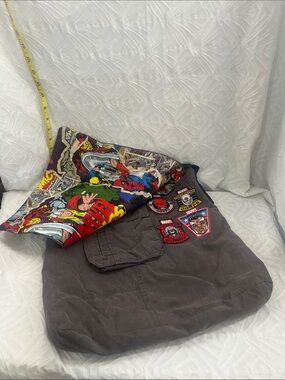 Handmade Marvel Comics Messenger Bag Custom Tote